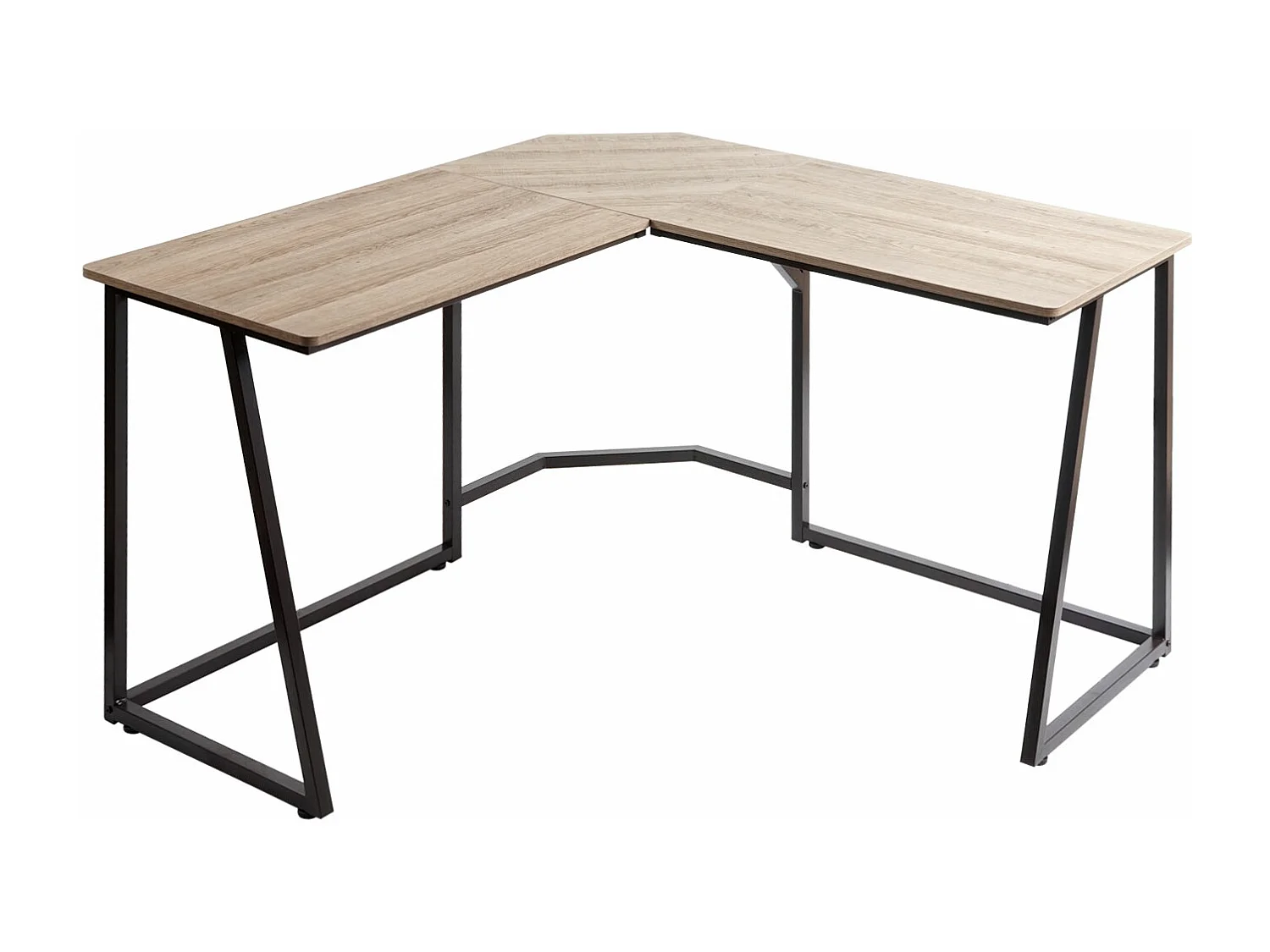 Hoekbureau MCW-K66,  natuurlijke kleur