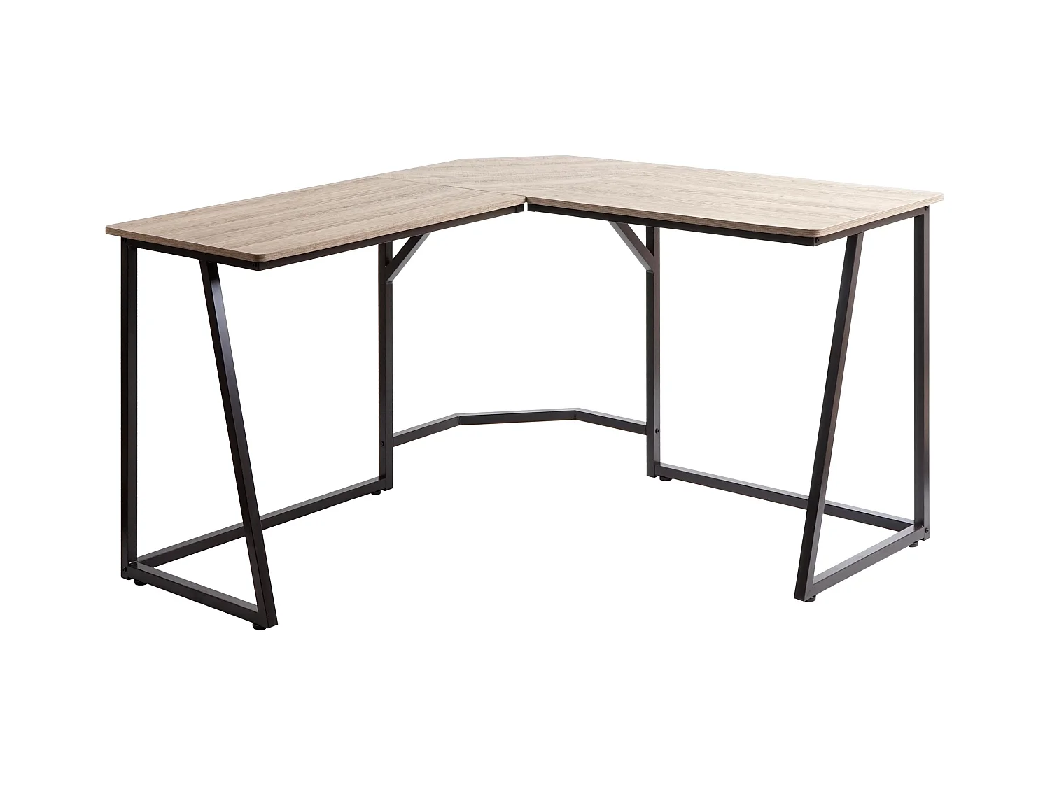 Hoekbureau MCW-K66,  natuurlijke kleur