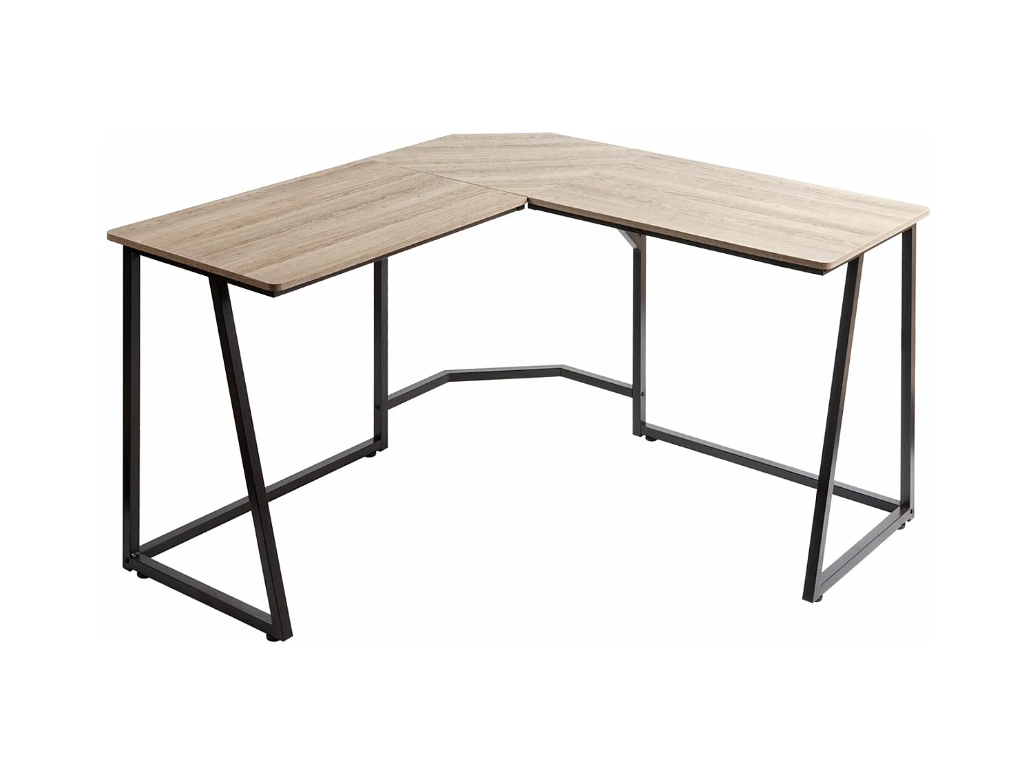 Hoekbureau MCW-K66,  natuurlijke kleur