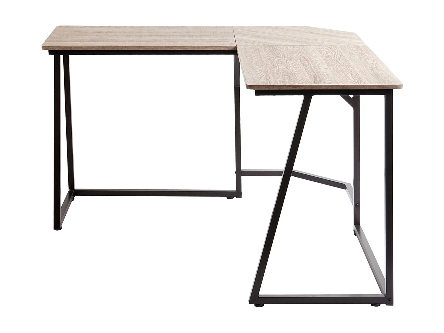Hoekbureau MCW-K66,  natuurlijke kleur