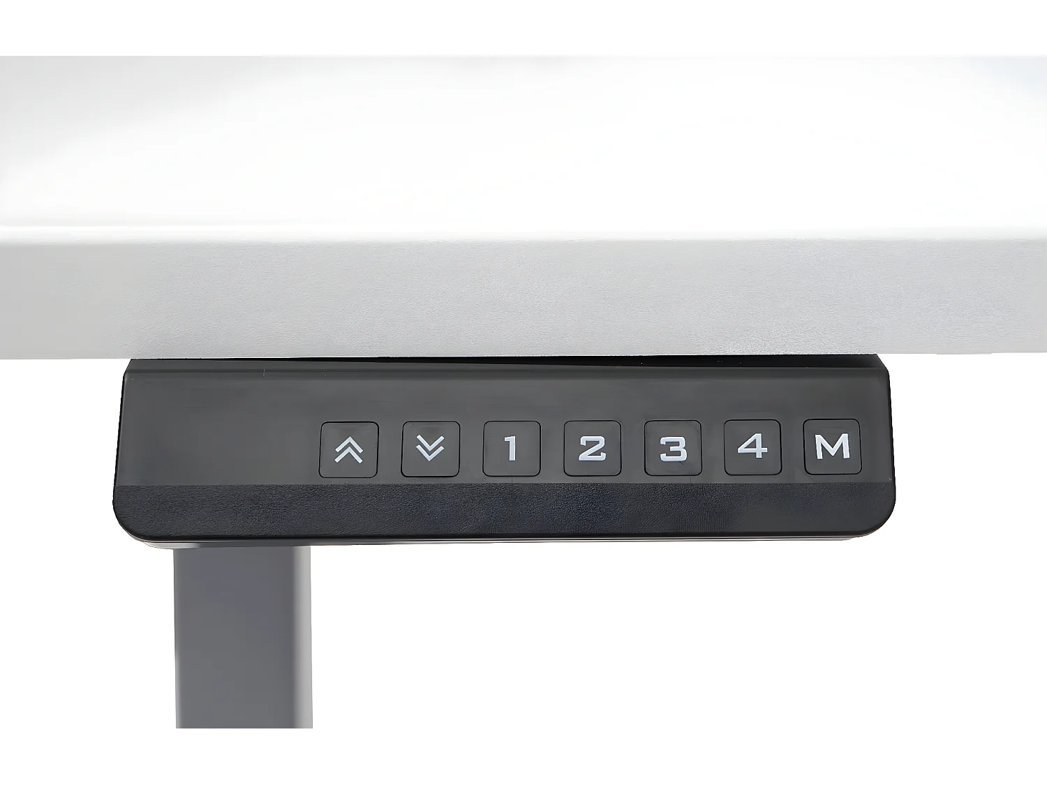 Gestell MCW-D40 für Schreibtisch, Anthrazit-grau