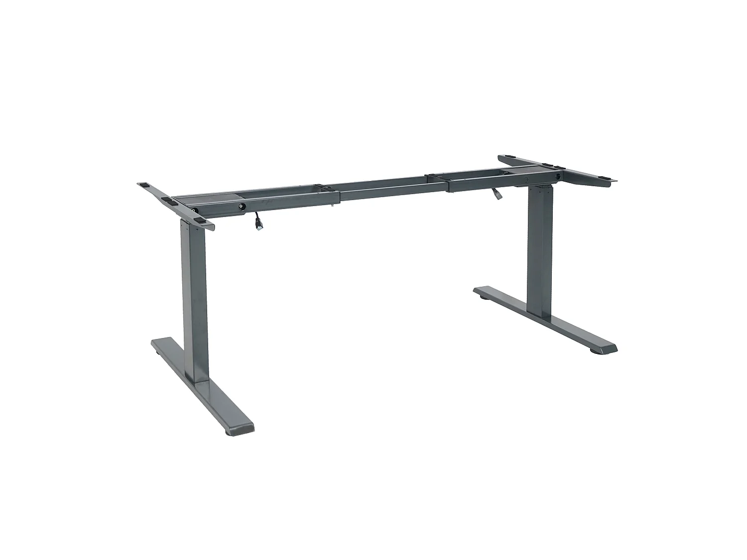 Gestell MCW-D40 für Schreibtisch, Anthrazit-grau