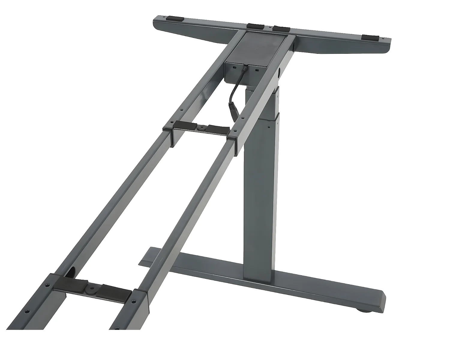 Gestell MCW-D40 für Schreibtisch, Anthrazit-grau