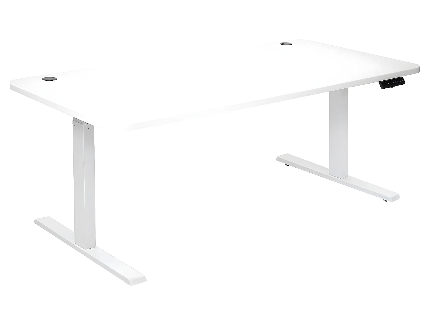 Schreibtisch MCW-D40, Weiß, weiß