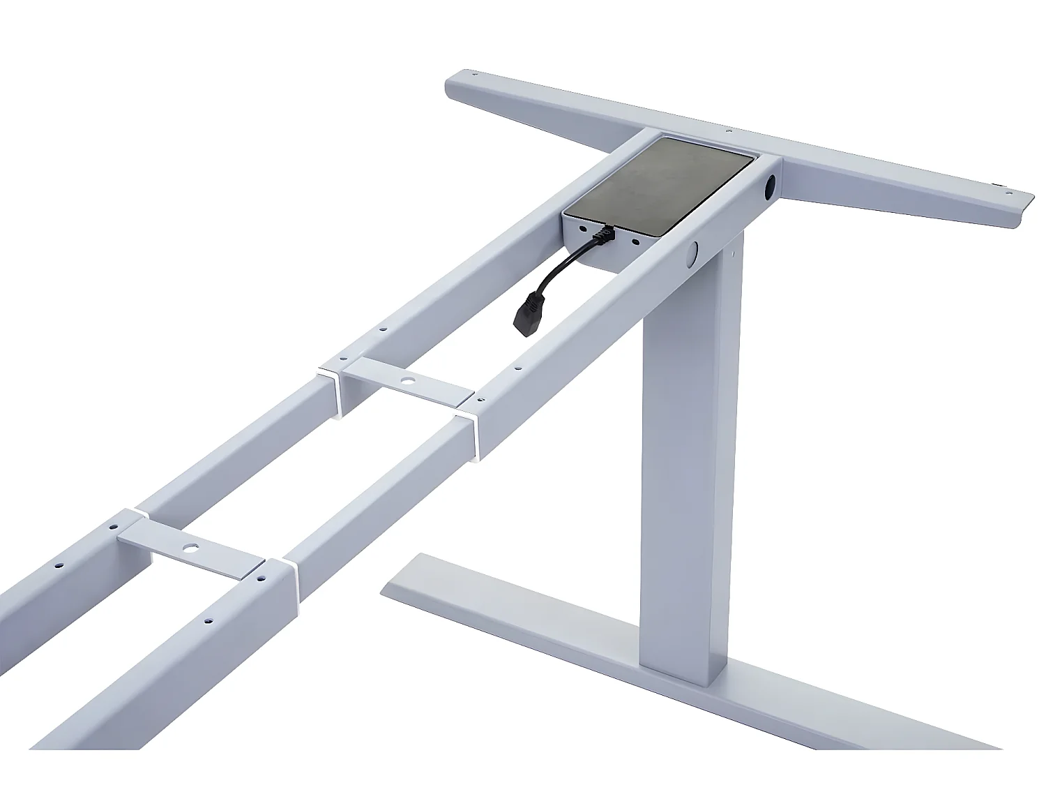 Gestell MCW-D40 für Eck-Schreibtisch, Grau