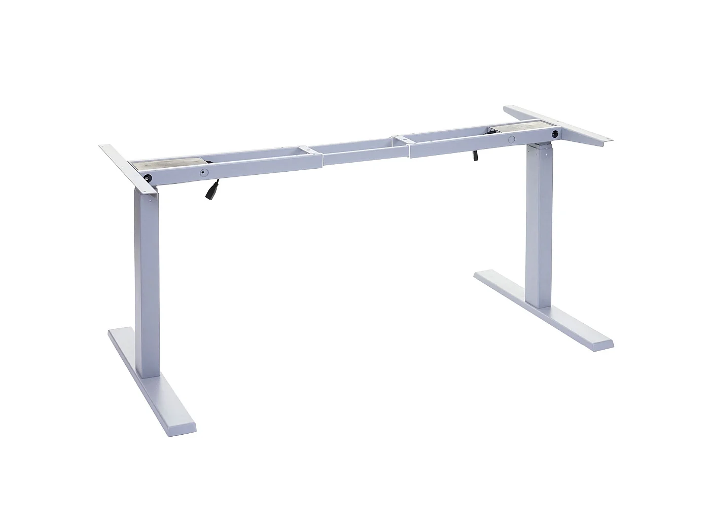 Gestell MCW-D40 für Eck-Schreibtisch, Grau