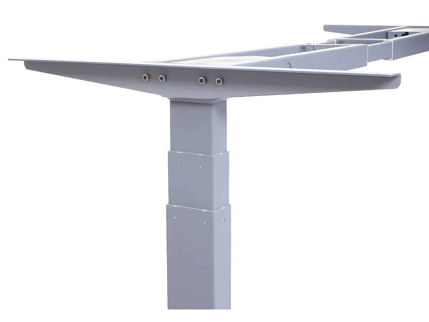 Gestell MCW-D40 für Eck-Schreibtisch, Grau