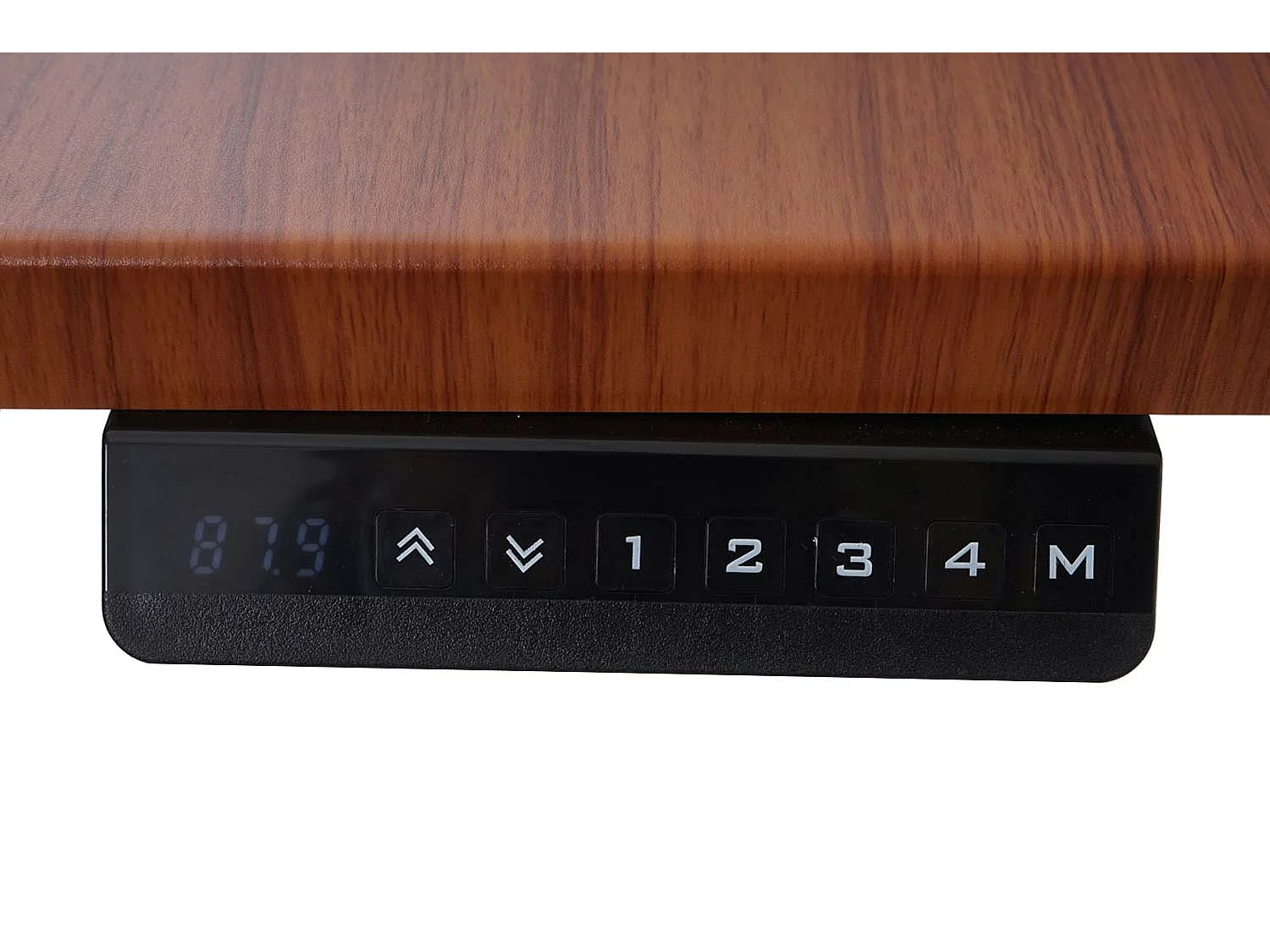 Schreibtisch MCW-D40, Natur, anthrazit-grau