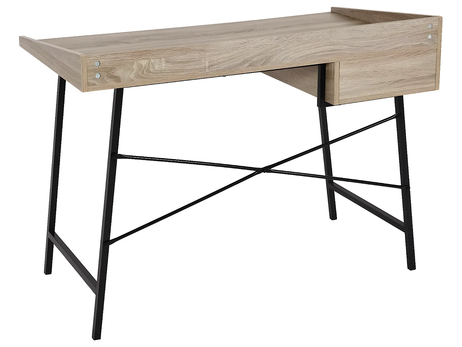 Bureau MCW-J97 Structure 3D,  aspect chêne