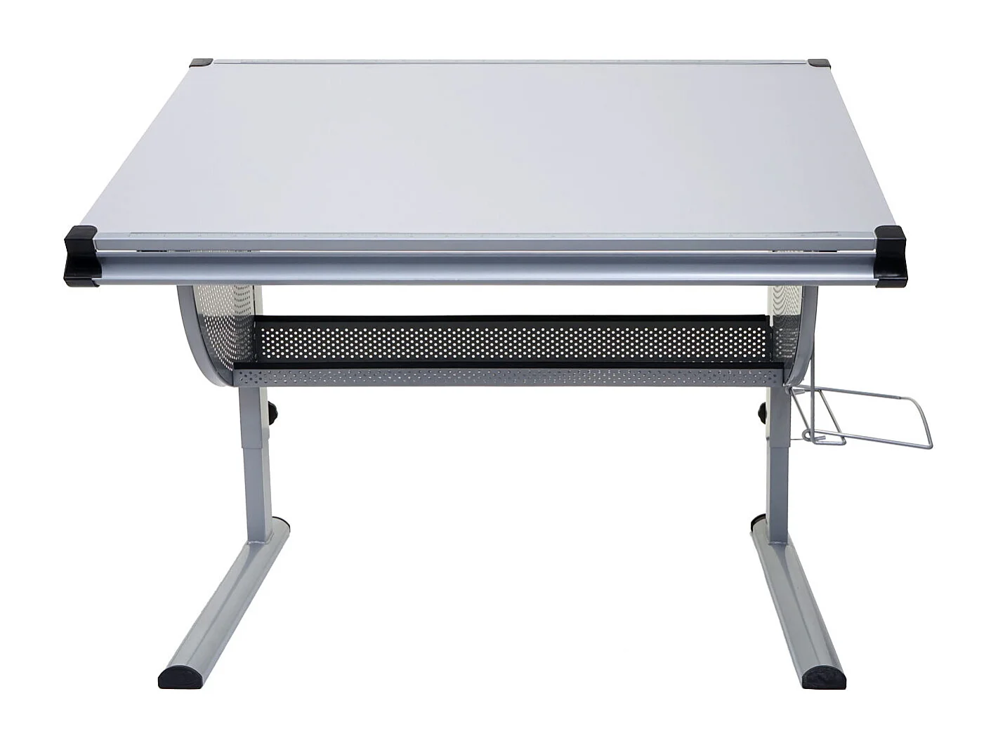 Biurko szkolne Preston,  szary