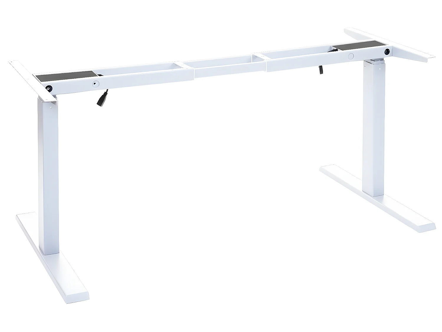 Gestell MCW-D40 für Eck-Schreibtisch, Weiß