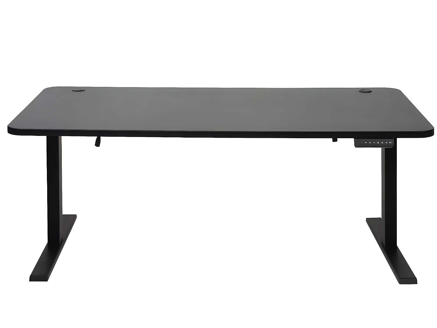 Schreibtisch MCW-D40, Schwarz, schwarz