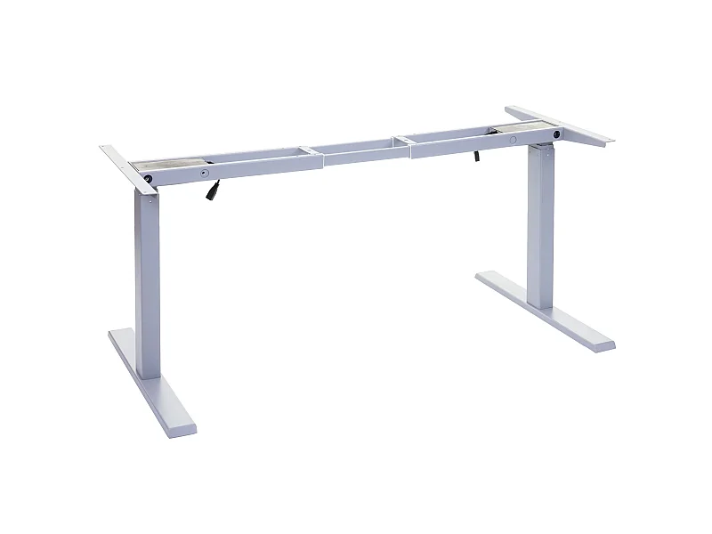 Gestell MCW-D40 für Schreibtisch, Grau