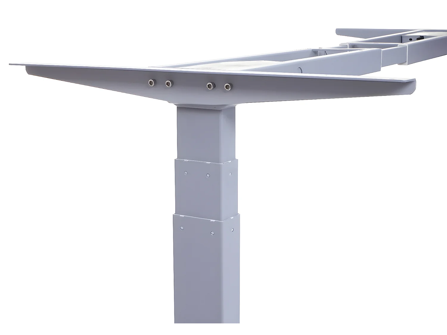 Gestell MCW-D40 für Schreibtisch, Grau