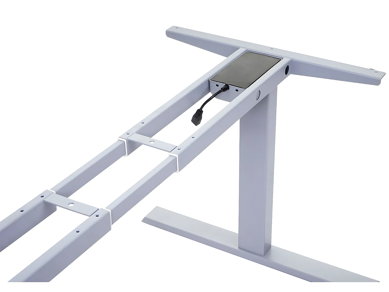 Gestell MCW-D40 für Schreibtisch, Grau