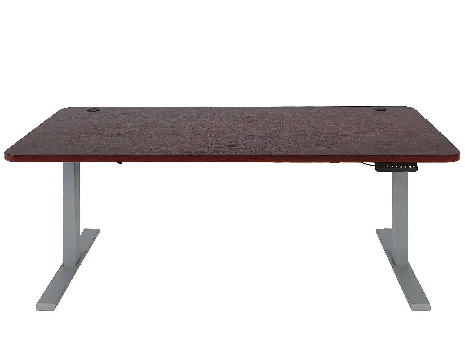 Schreibtisch MCW-D40, Kirsch-Dekor, grau