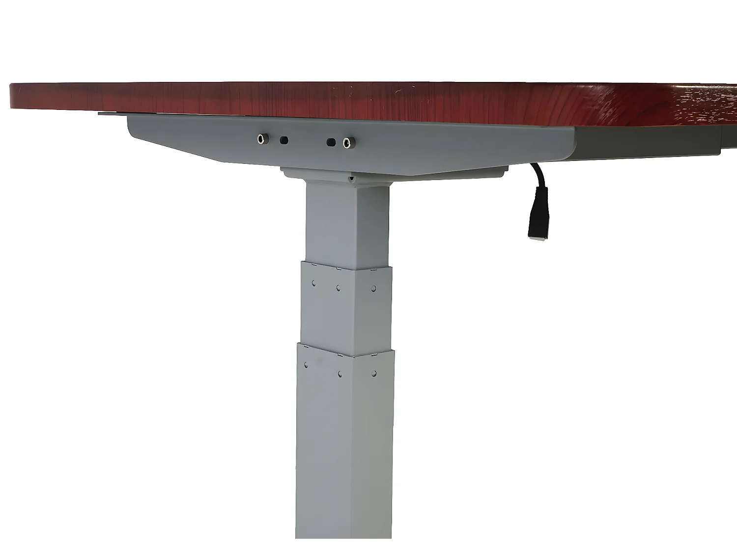 Schreibtisch MCW-D40, Kirsch-Dekor, grau