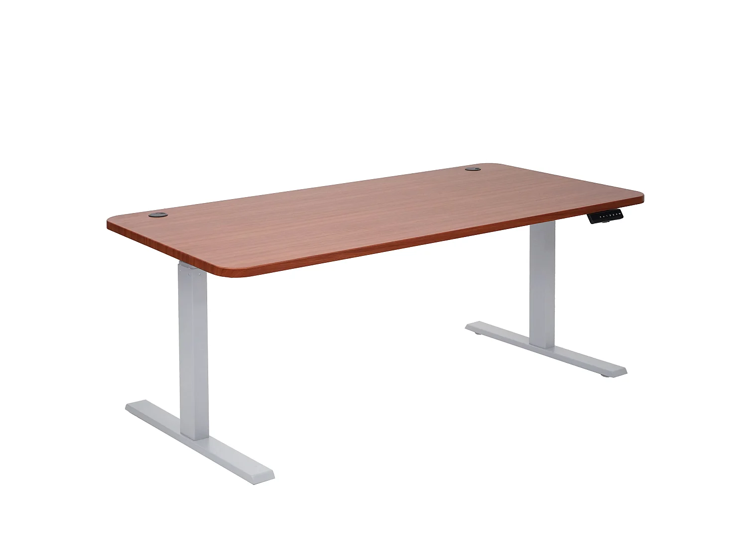 Schreibtisch MCW-D40, Natur, grau