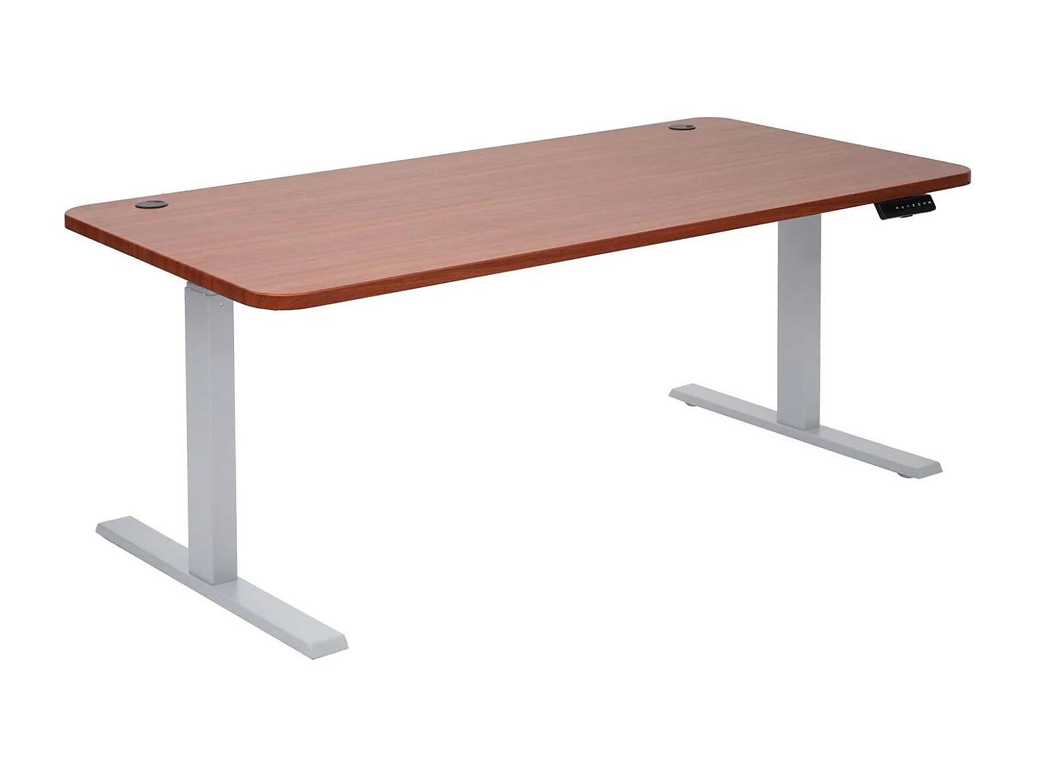 Schreibtisch MCW-D40, Natur, grau