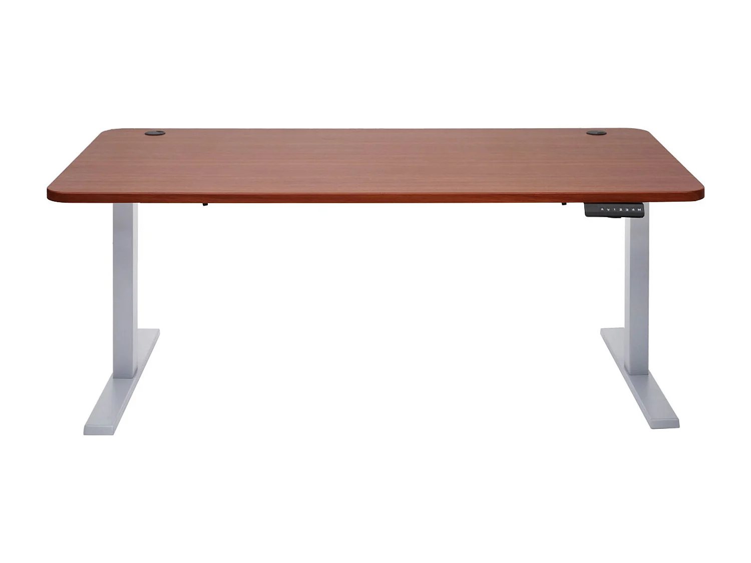 Schreibtisch MCW-D40, Natur, grau