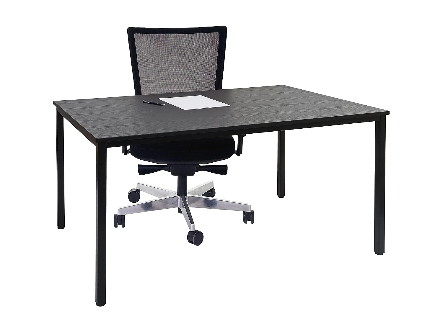 Schreibtisch Petrila, Schwarze Eiche-Optik