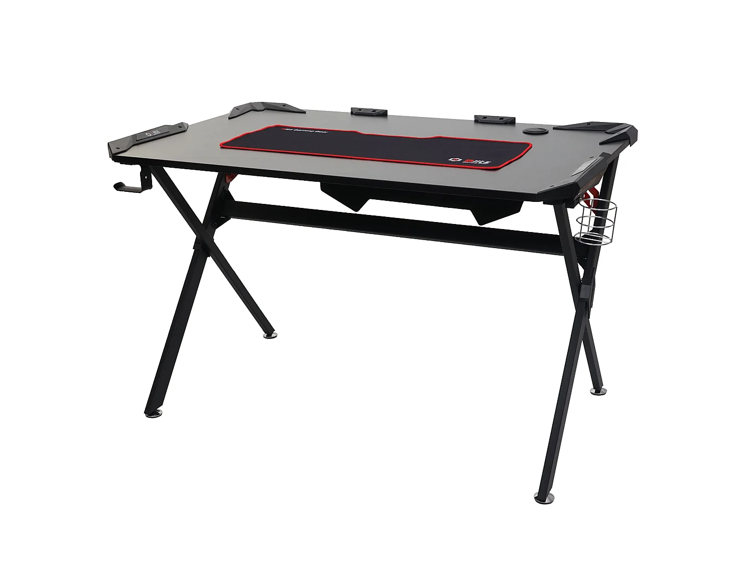 Scrivania porta computer PC gaming ragazzi MCW-F11 120x75cm nero