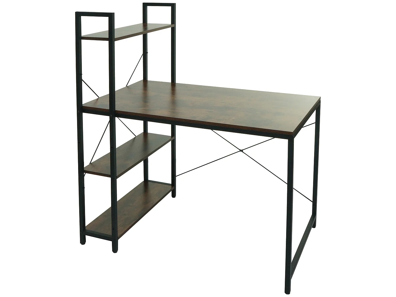 Bureau met legplank MCW-K81,  bruin