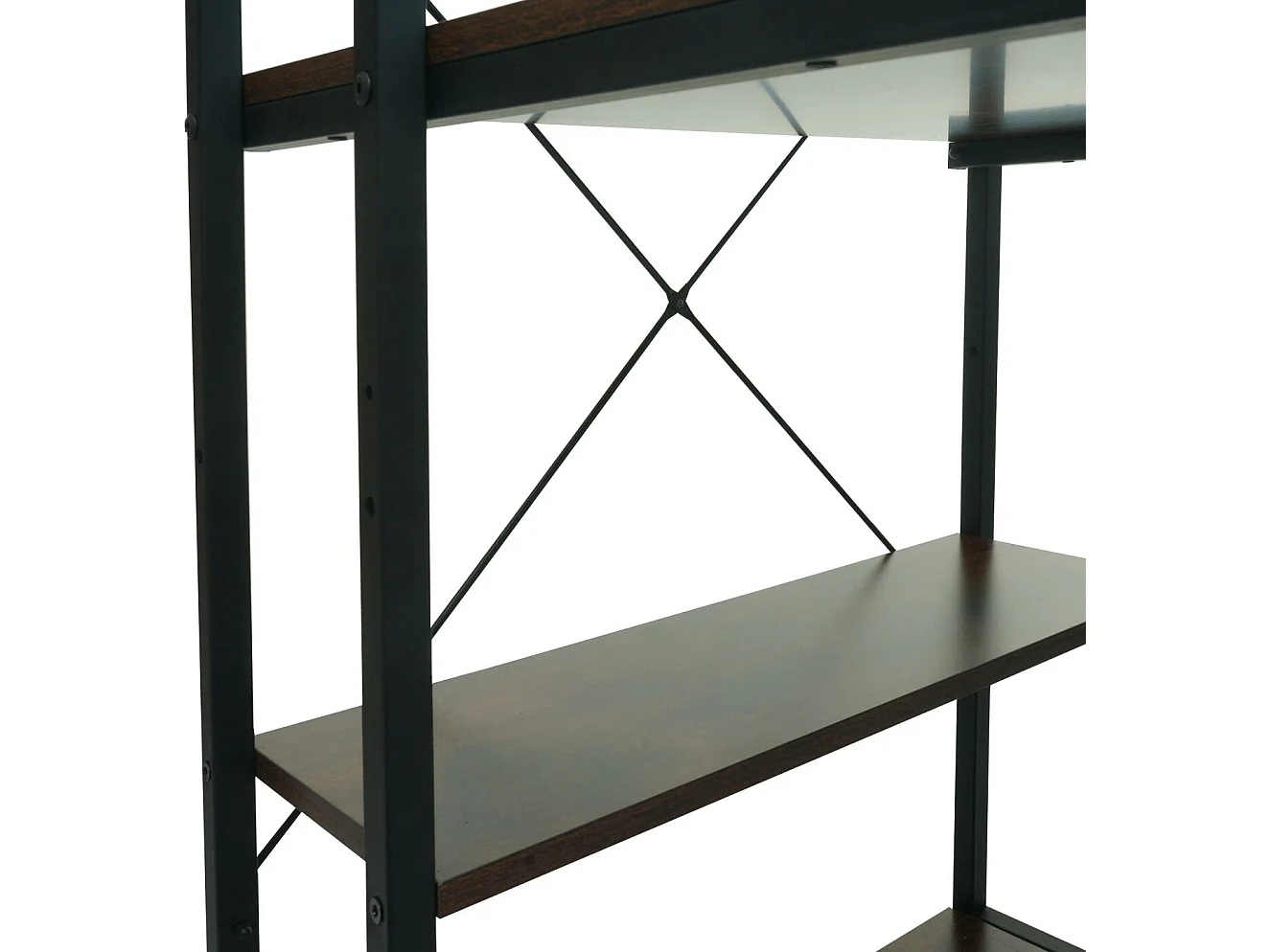 Bureau met legplank MCW-K81,  bruin