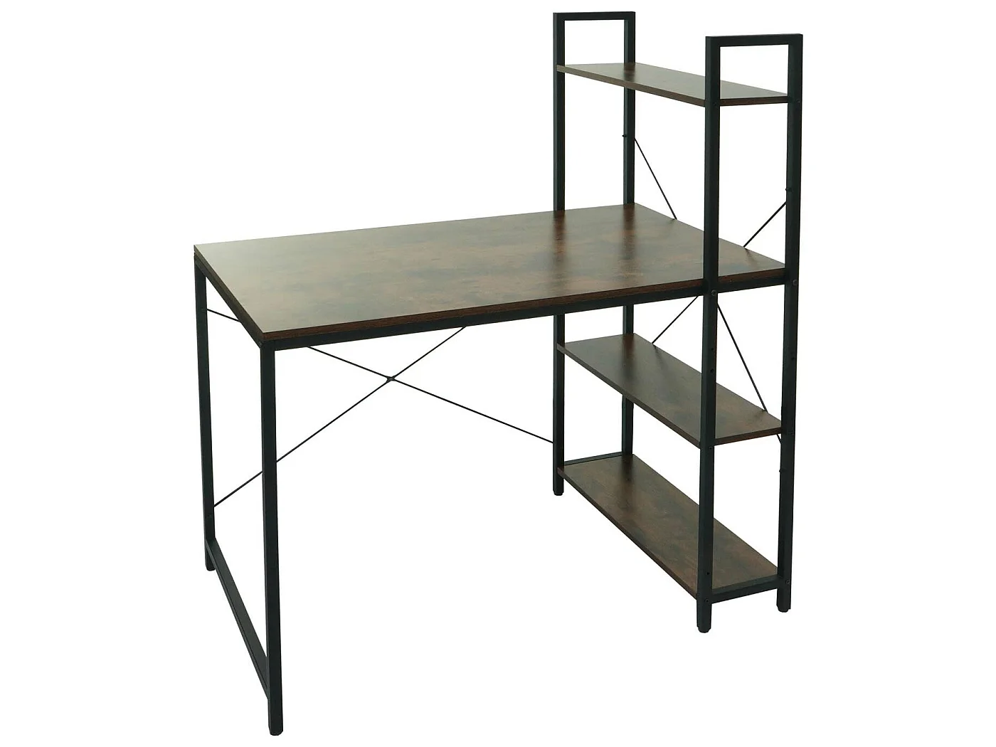 Bureau met legplank MCW-K81,  bruin