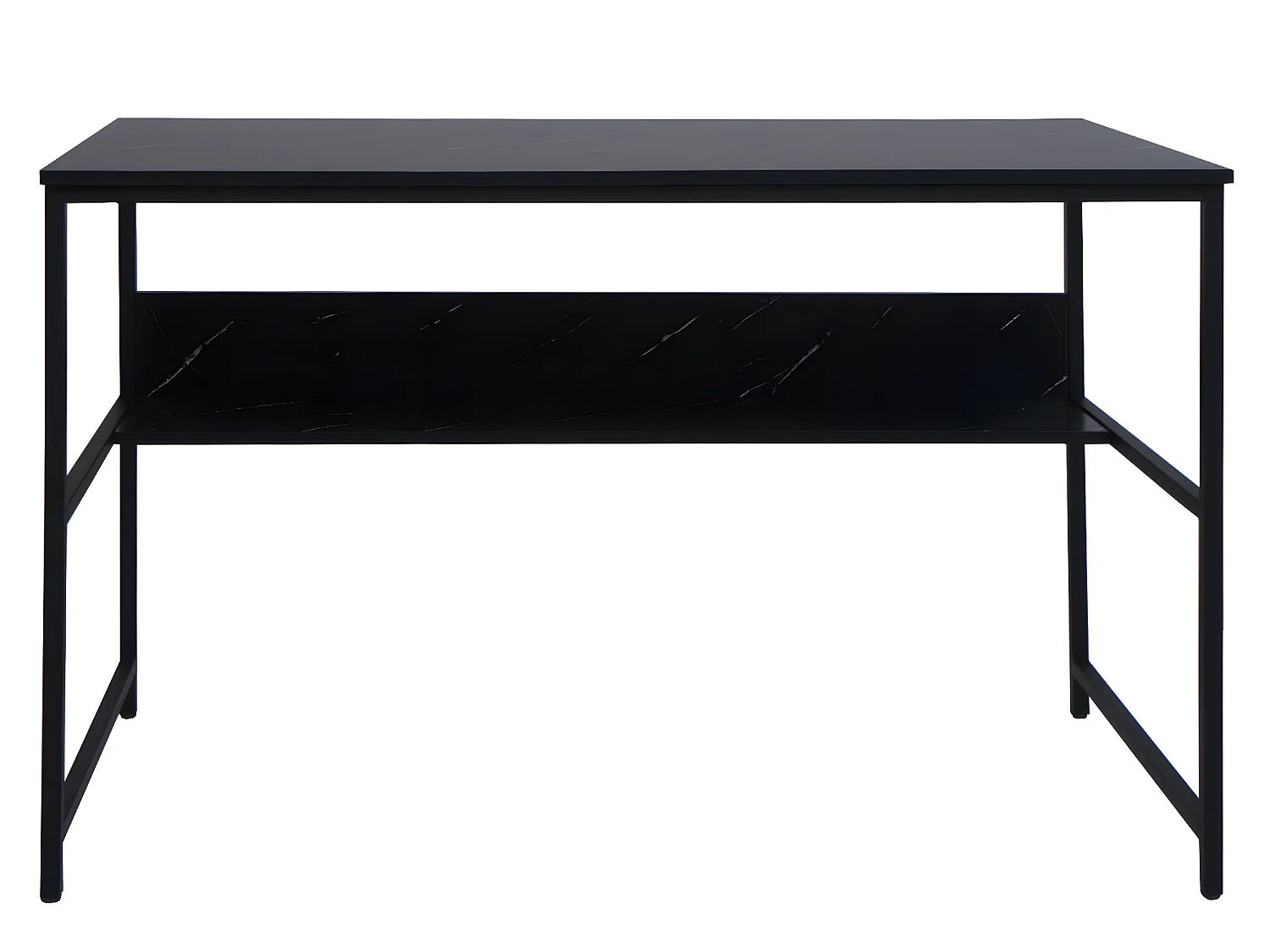 Bureau MCW-K80,  marmer look zwart