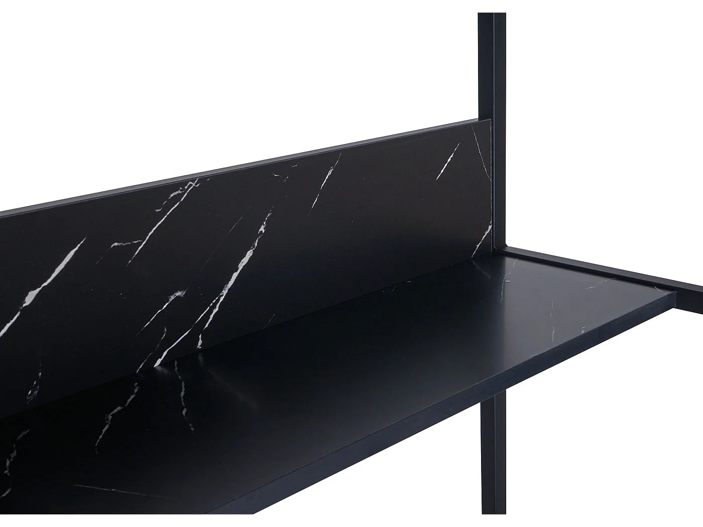 Bureau MCW-K80,  aspect marbre noir