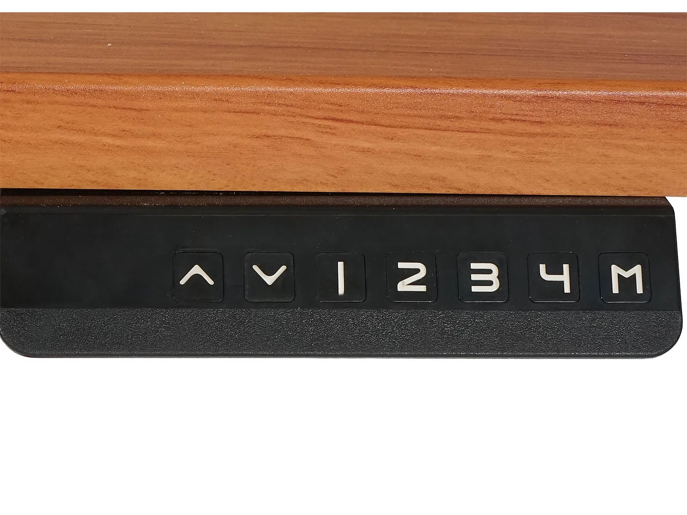 Schreibtisch MCW-D40, Natur, anthrazit-grau