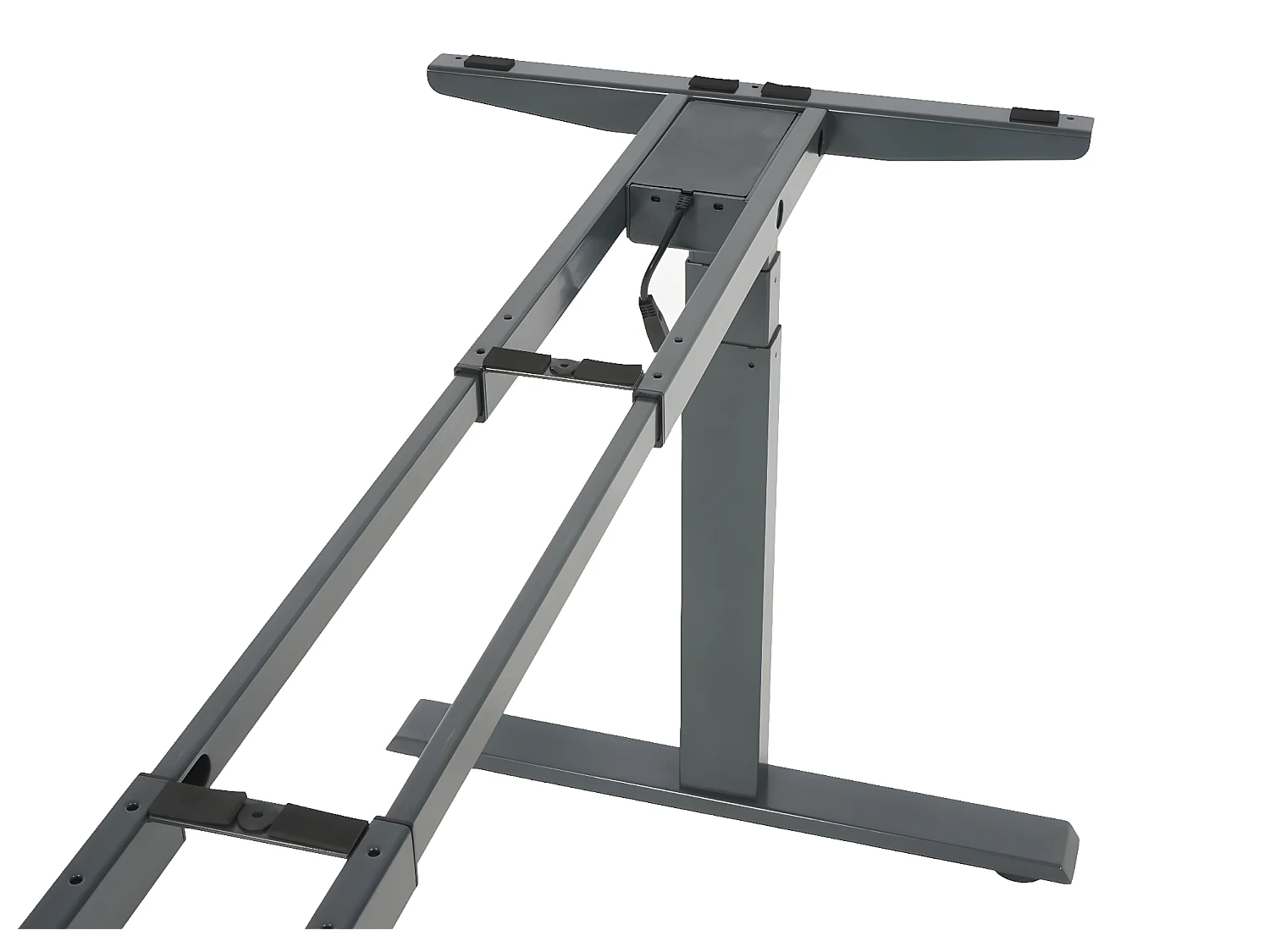 Gestell MCW-D40 für Eck-Schreibtisch, Anthrazit-grau