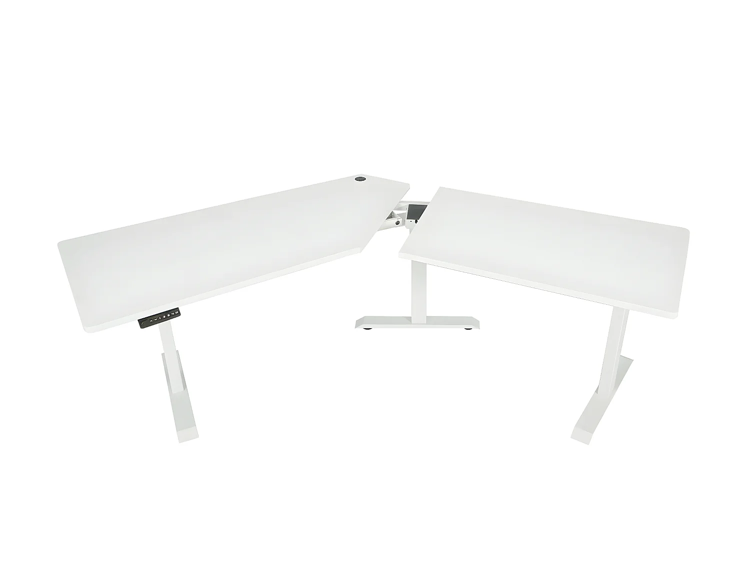 Schreibtisch MCW-D40, Weiß, weiß