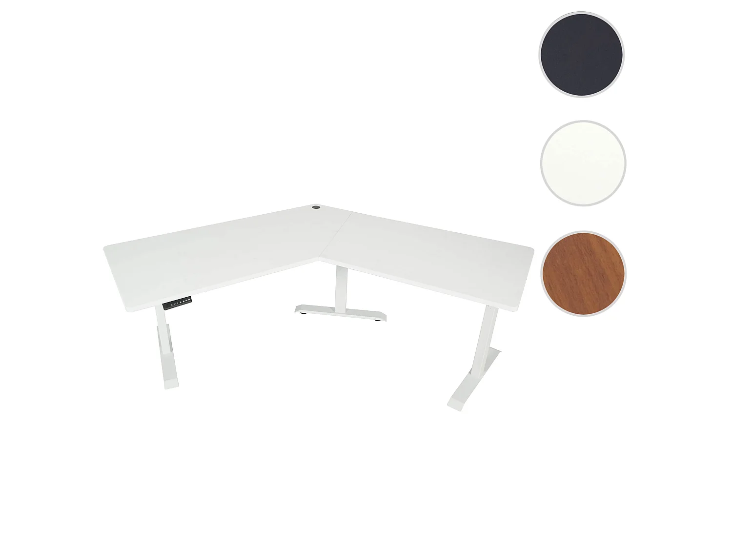 Schreibtisch MCW-D40, Weiß, weiß