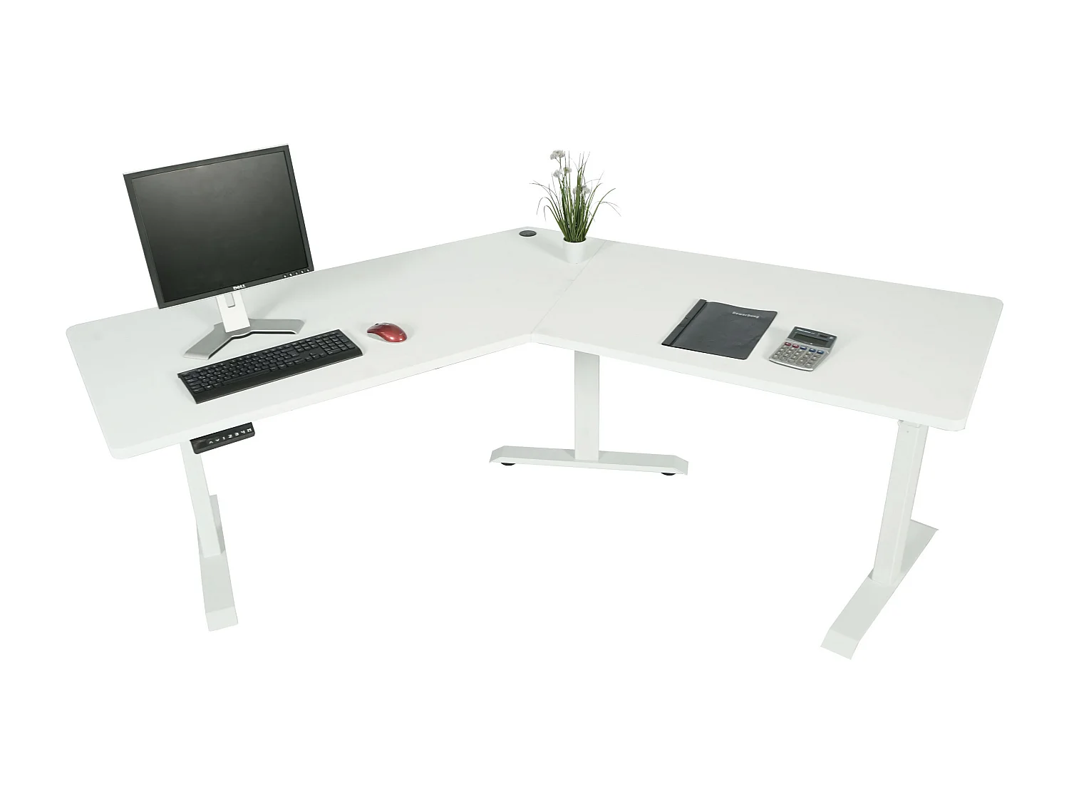 Schreibtisch MCW-D40, Weiß, weiß