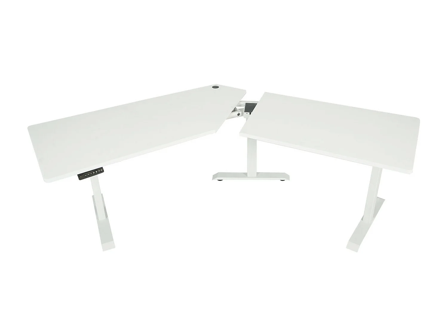 Schreibtisch MCW-D40, Weiß, weiß