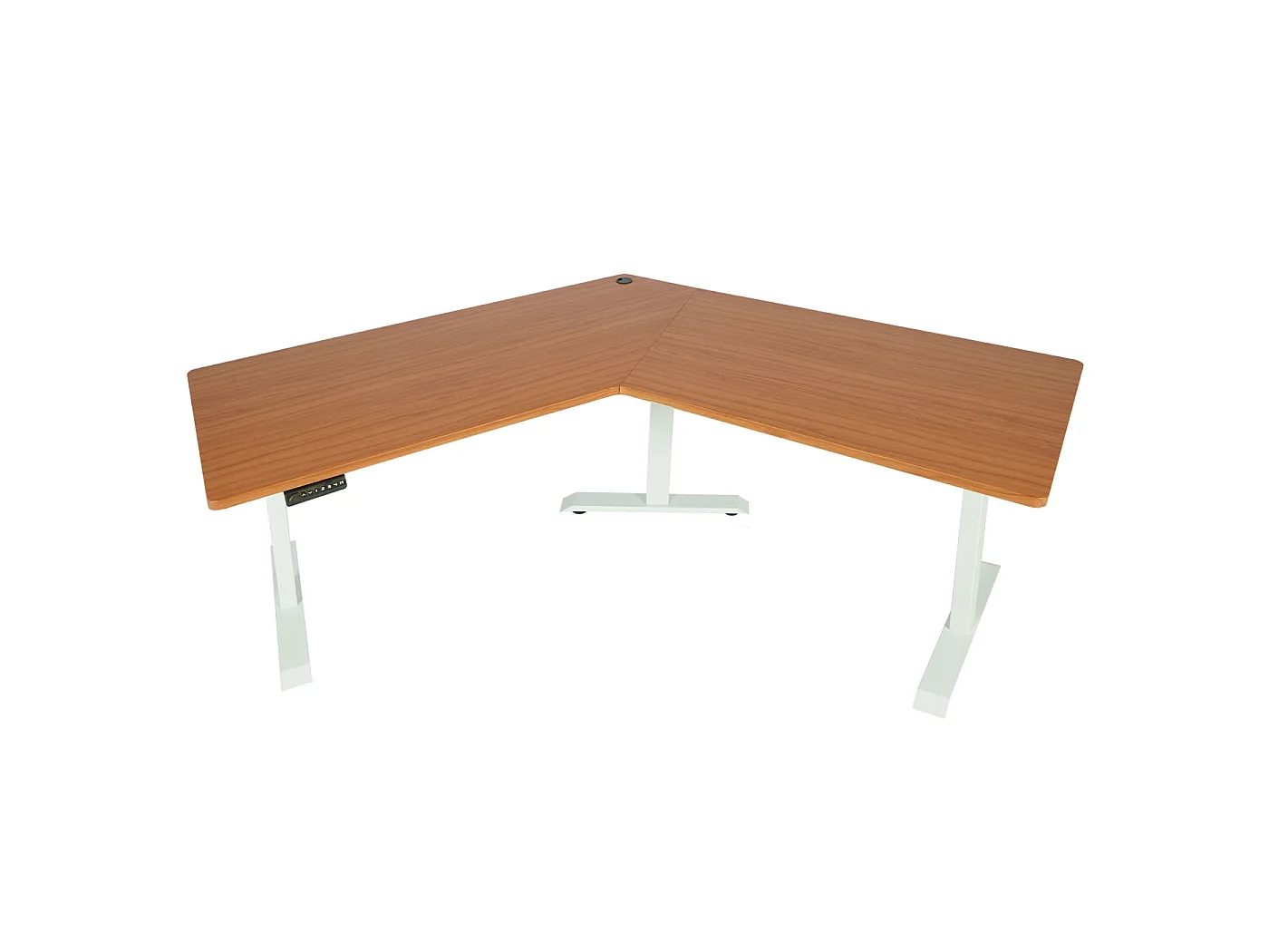 Schreibtisch MCW-D40, Natur, weiß