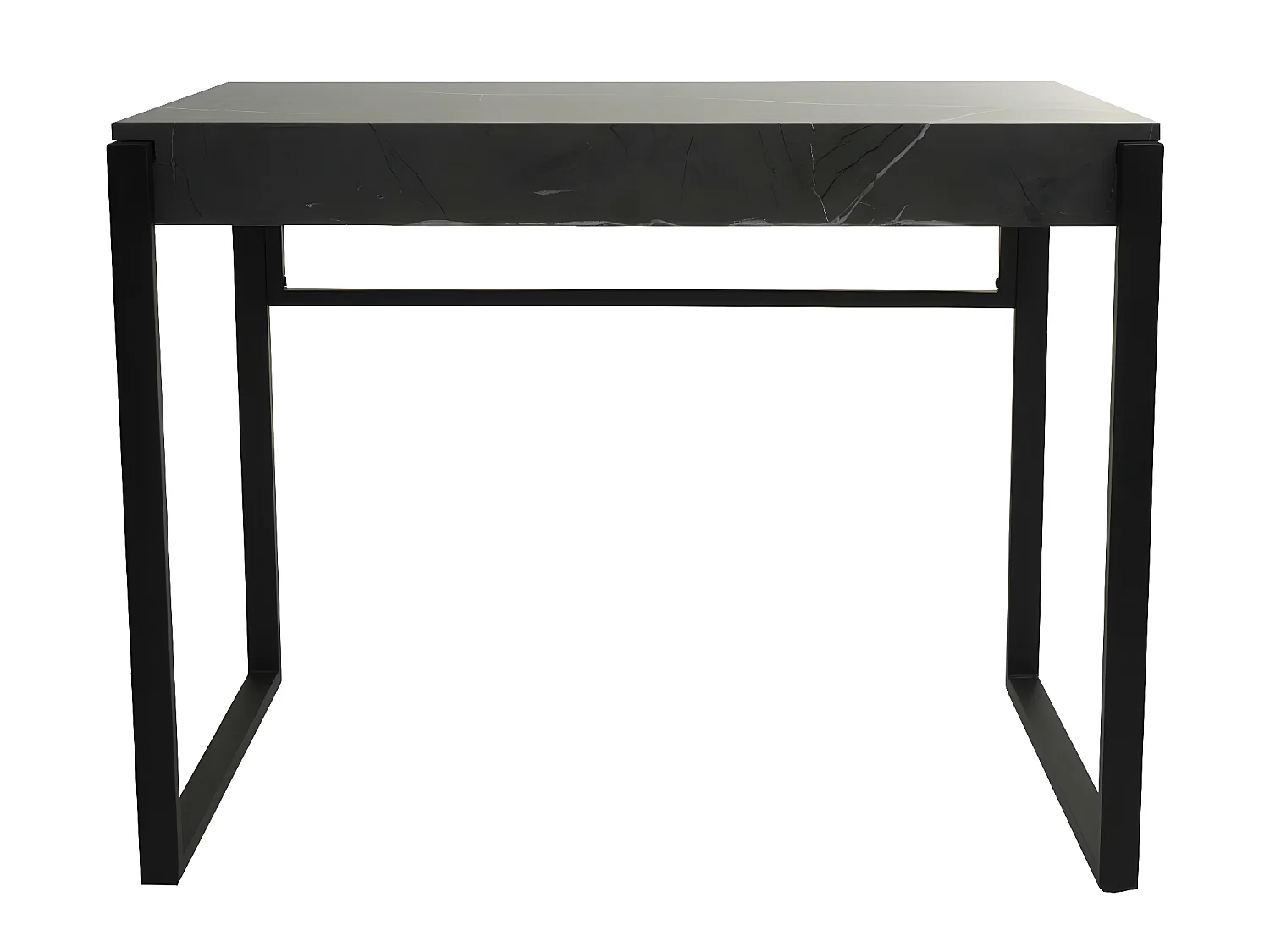 Stolik konsolowy MCW-L53,  marmurowy szary