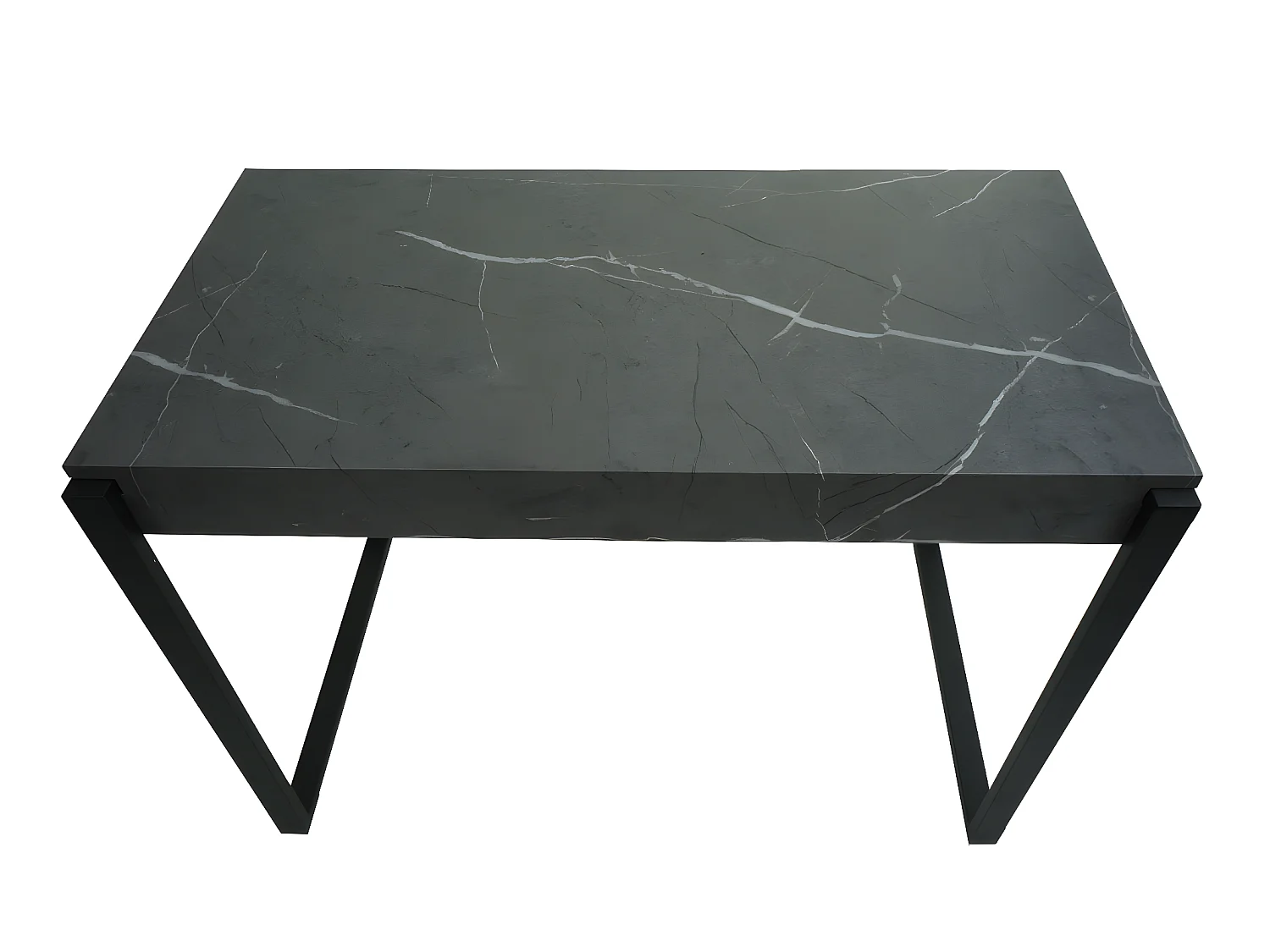 Stolik konsolowy MCW-L53,  marmurowy szary