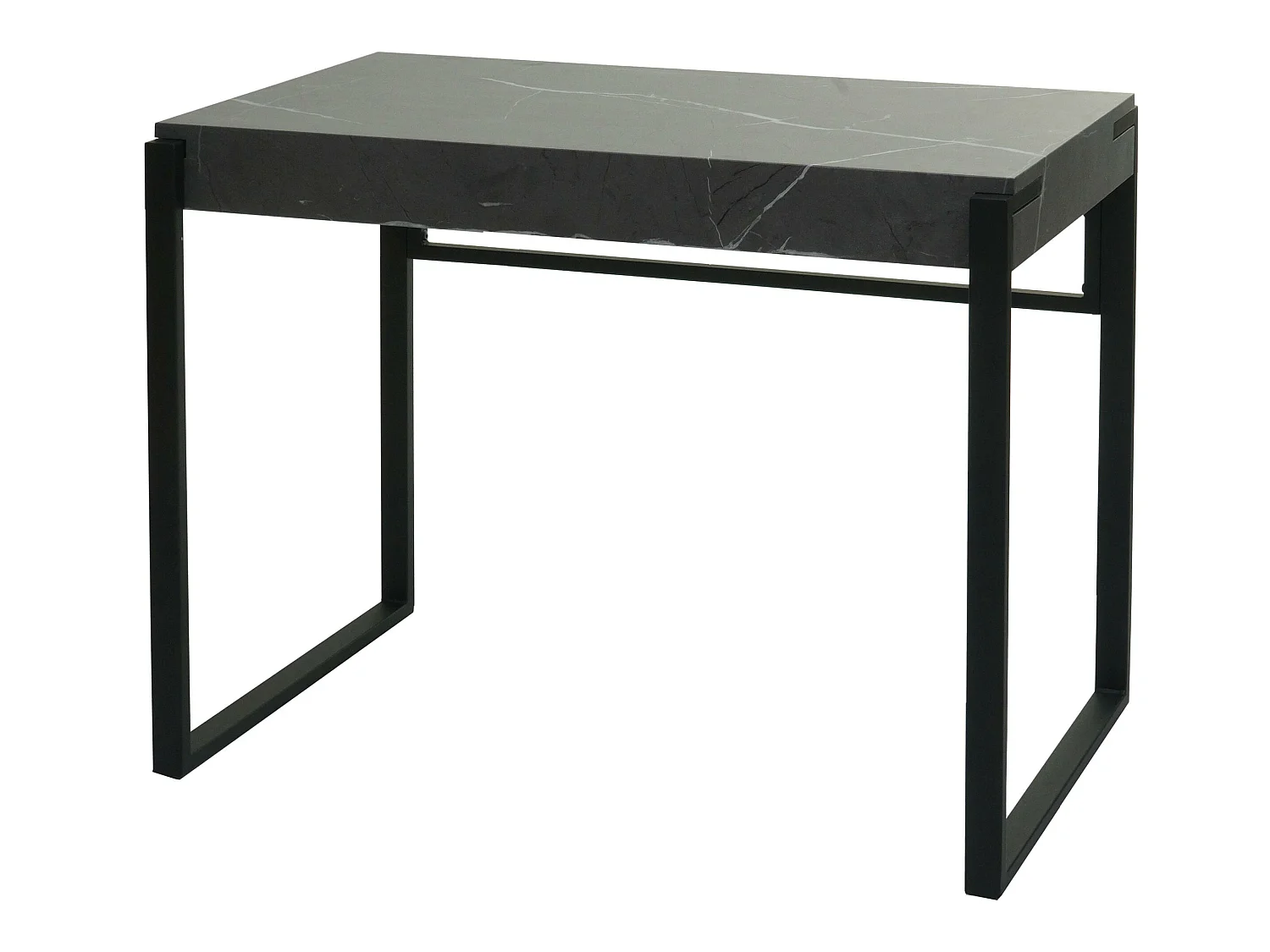 Nachtkastje MCW-L53,  marmer look grijs