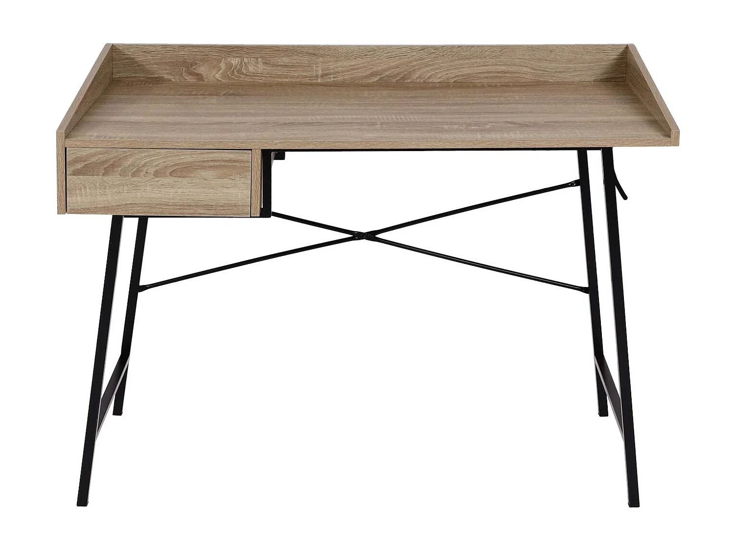 Stolik konsolowy MCW-J97 o strukturze 3D,  Wygląd dębu