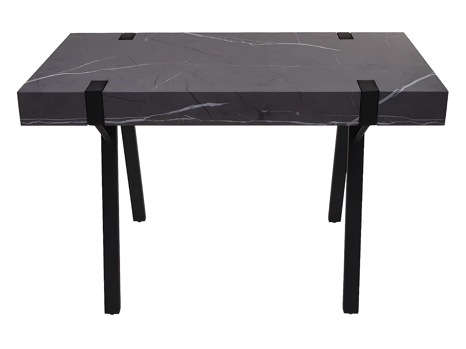 Stolik konsolowy MCW-L54,  marmurowy szary