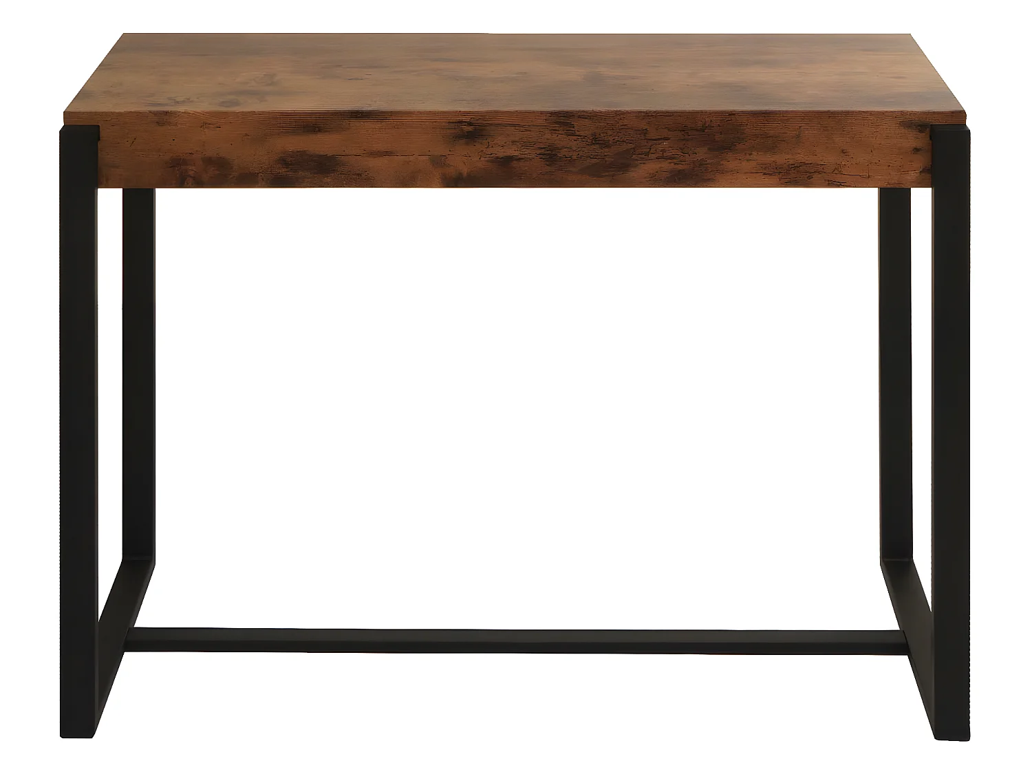 Table console MCW-L53,  chêne sauvage foncé