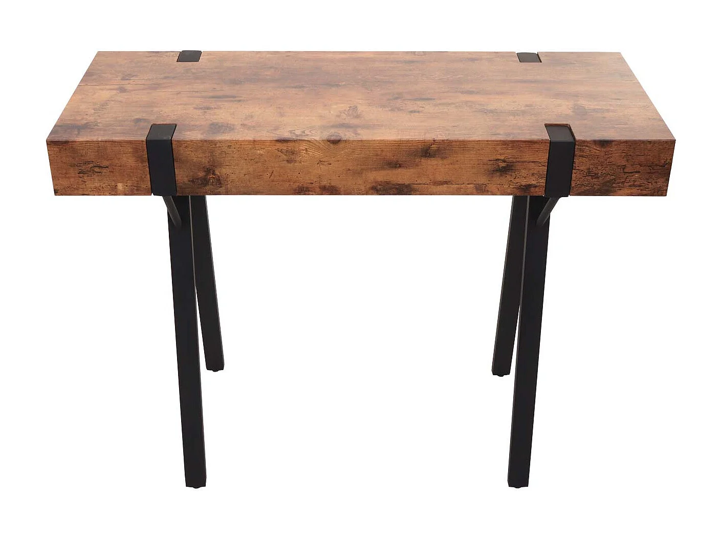 Stolik konsolowy MCW-L54,  ciemny dziki dąb