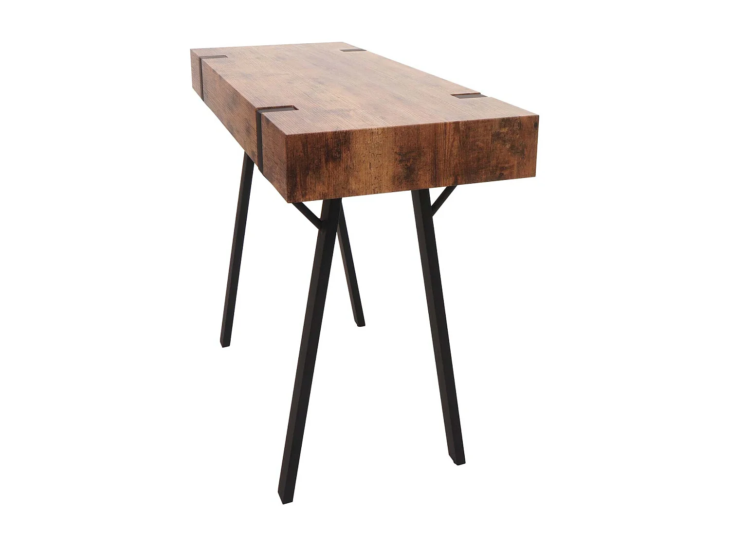 Stolik konsolowy MCW-L54,  ciemny dziki dąb