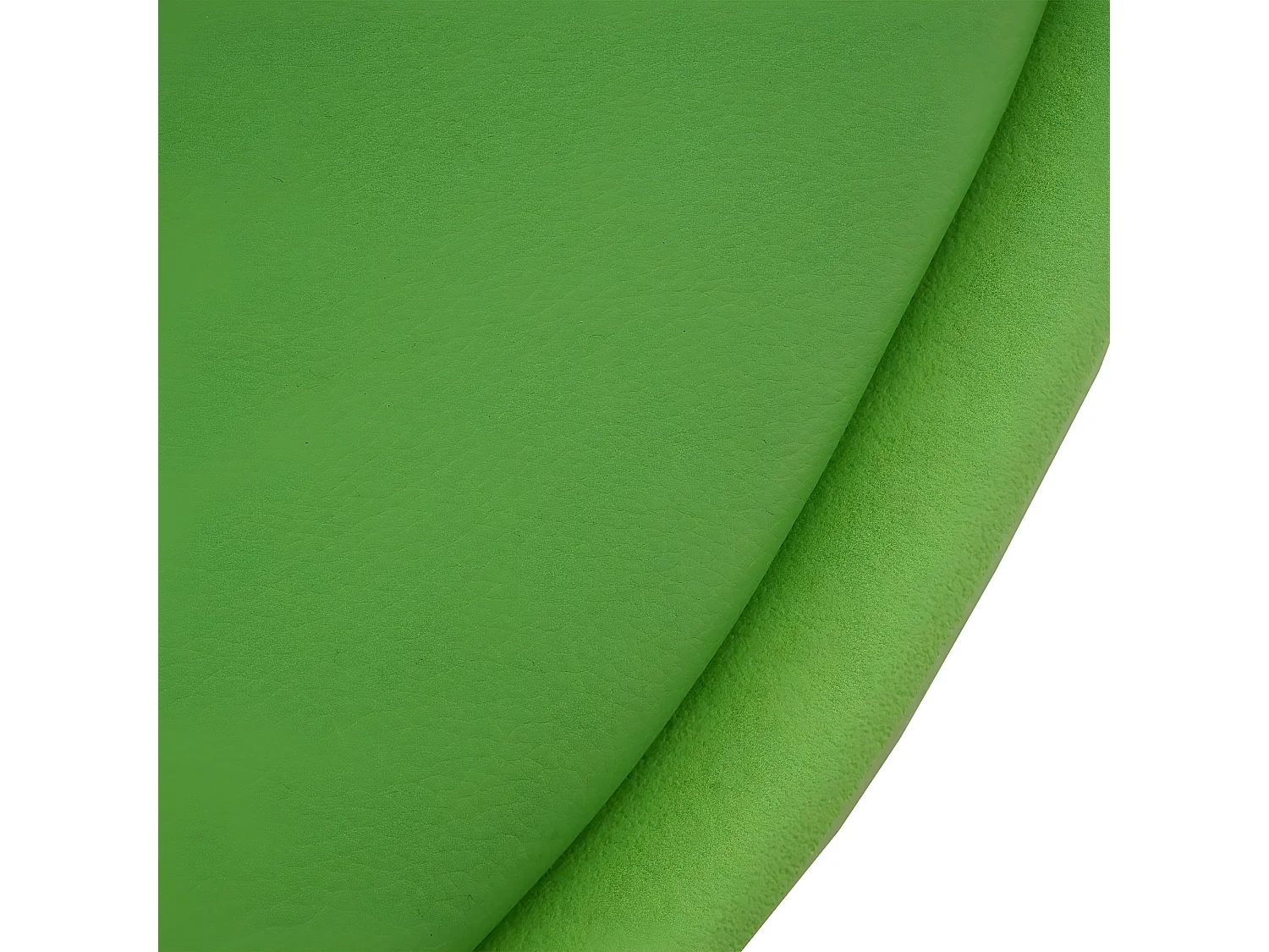 Chaise pivotante MCW-B15,  similicuir, vert