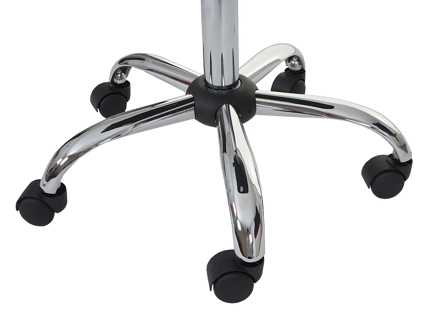 Chaise pivotante MCW-B15,  similicuir, vert