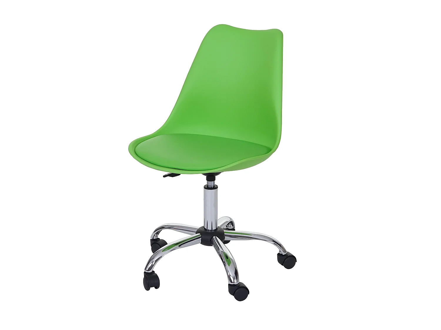 Draaistoel MCW-B15,  kunstleer, groen