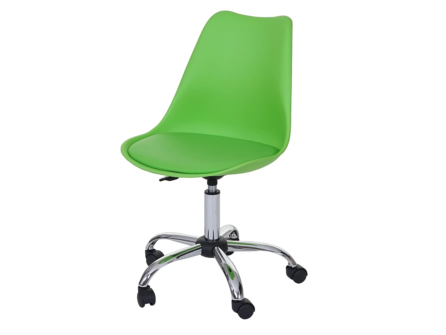 Draaistoel MCW-B15,  kunstleer, groen